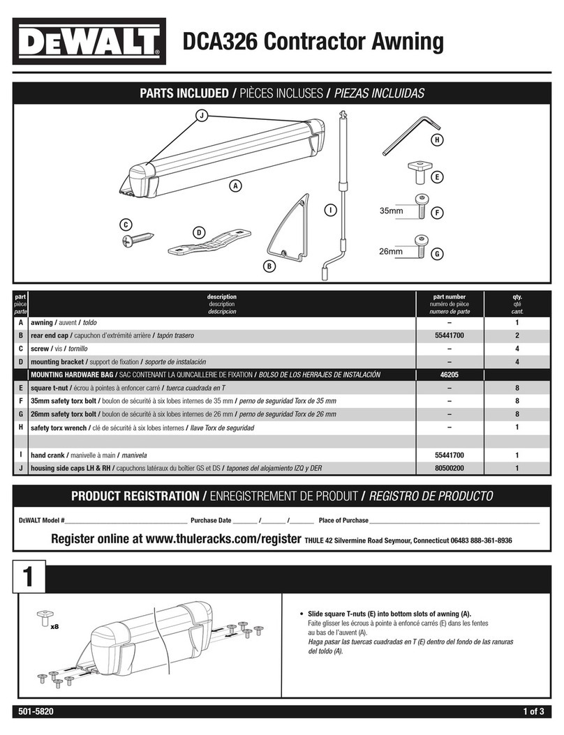 DeWalt DCA326 User manual DeWalt DCA326 User manual