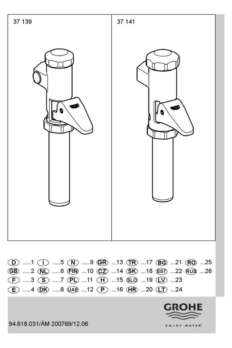 Grohe 37 141 manual
