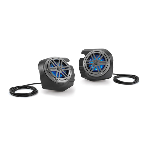 JL Audio Stealthbox SB-POL-RZG2SPKR/MX650 User manual
