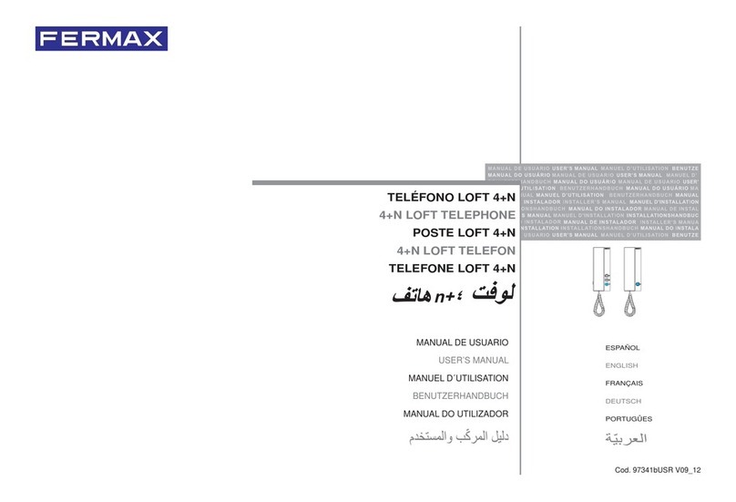 Fermax LOFT 4+N User manual