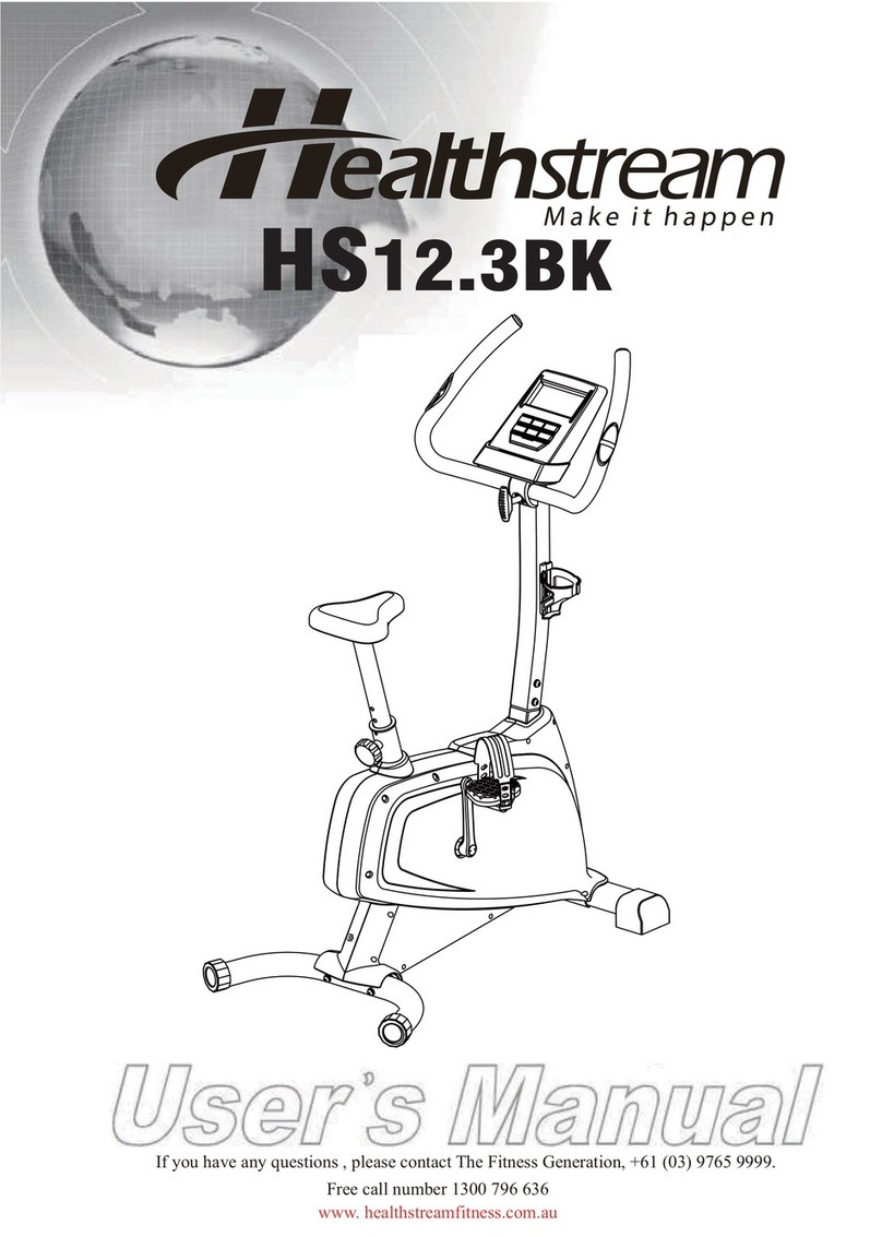 Healthstream HS12.3BK user manual