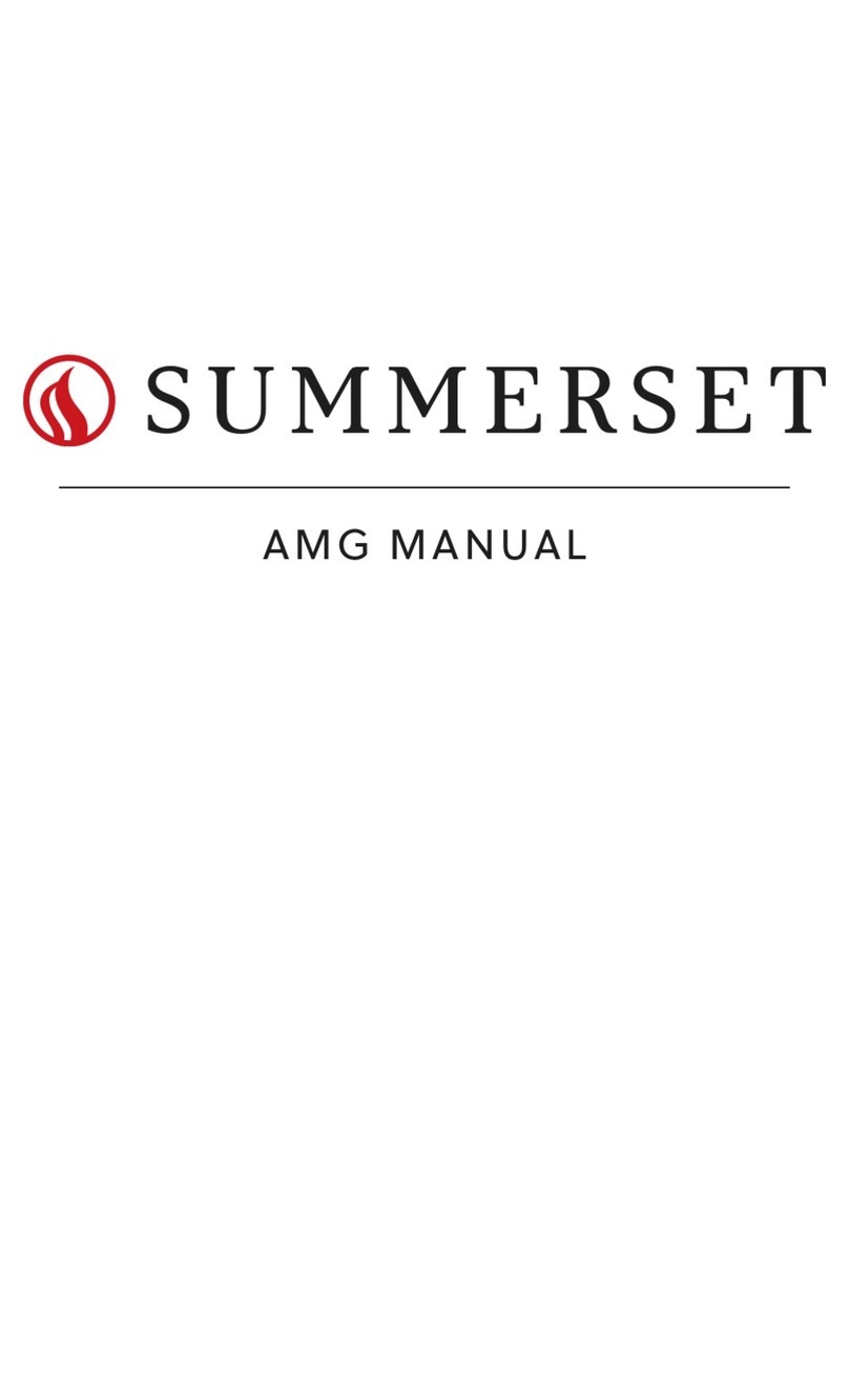 Summerset AMG Series Installation instructions & owner's manual
