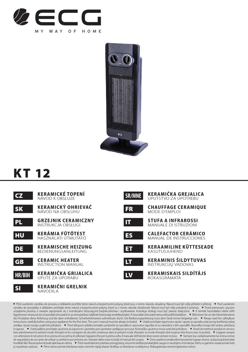 ECG KT 12 instruction manual