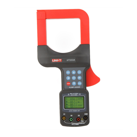 Unit UT253A User manual