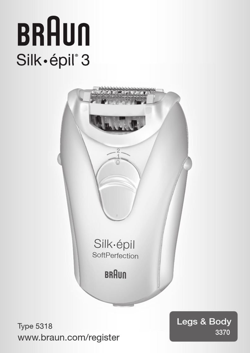 Braun Silk-epil 3 3370 User manual
