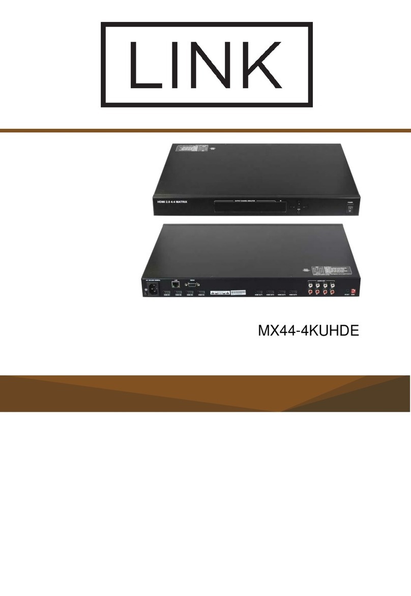 Link MX44-4KUHDE User manual