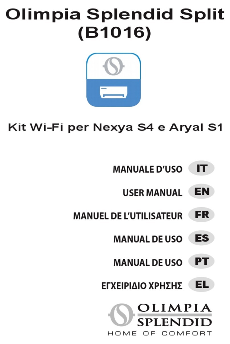 Olimpia splendid B1016 User manual