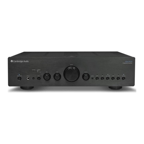Cambridge Audio AZUR 550A Service manual