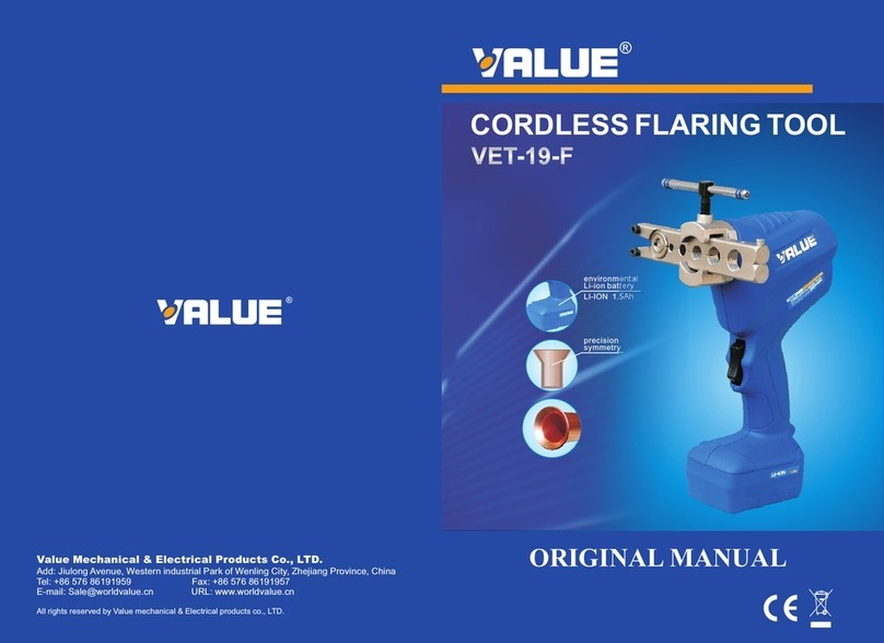 Value VET-19-F Original manual