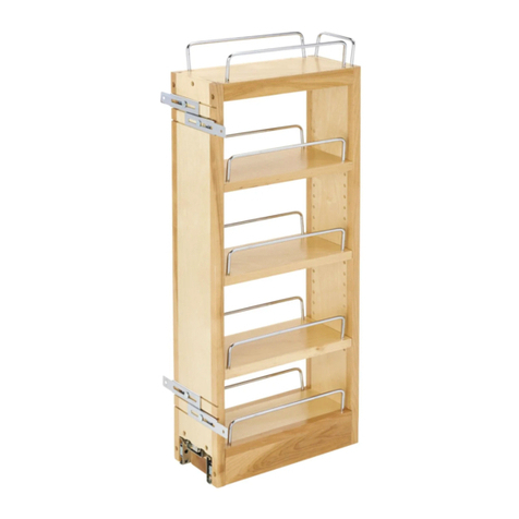 Rev-A-Shelf 448 Series User manual Rev-A-Shelf 448 Series User manual