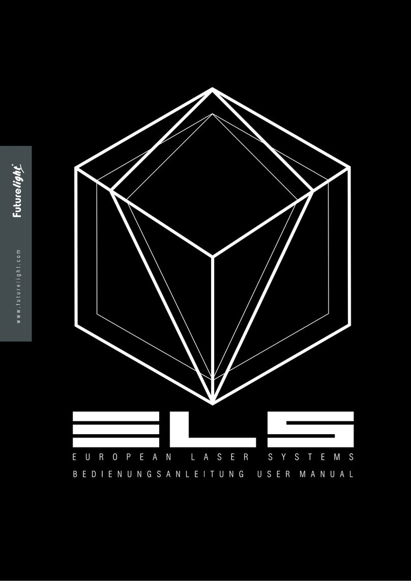Future light ELS-2000RGB 30k Showlaser user manual