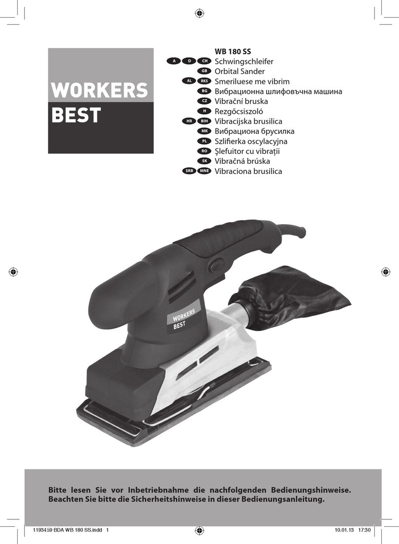 WORKERS BEST WB 180 SS User manual