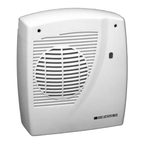 Heatstore HS2000X Installation and operating instructions