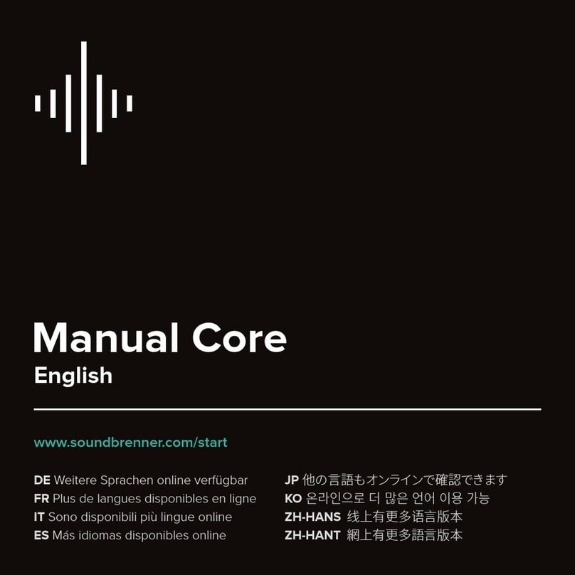 Soundbrenner Core user manual