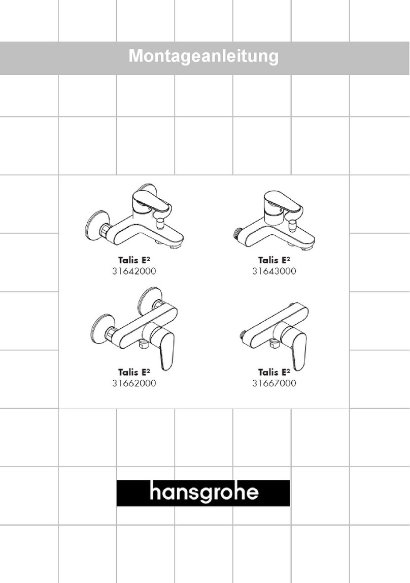 Hans Grohe Talis E2 31642000 User manual