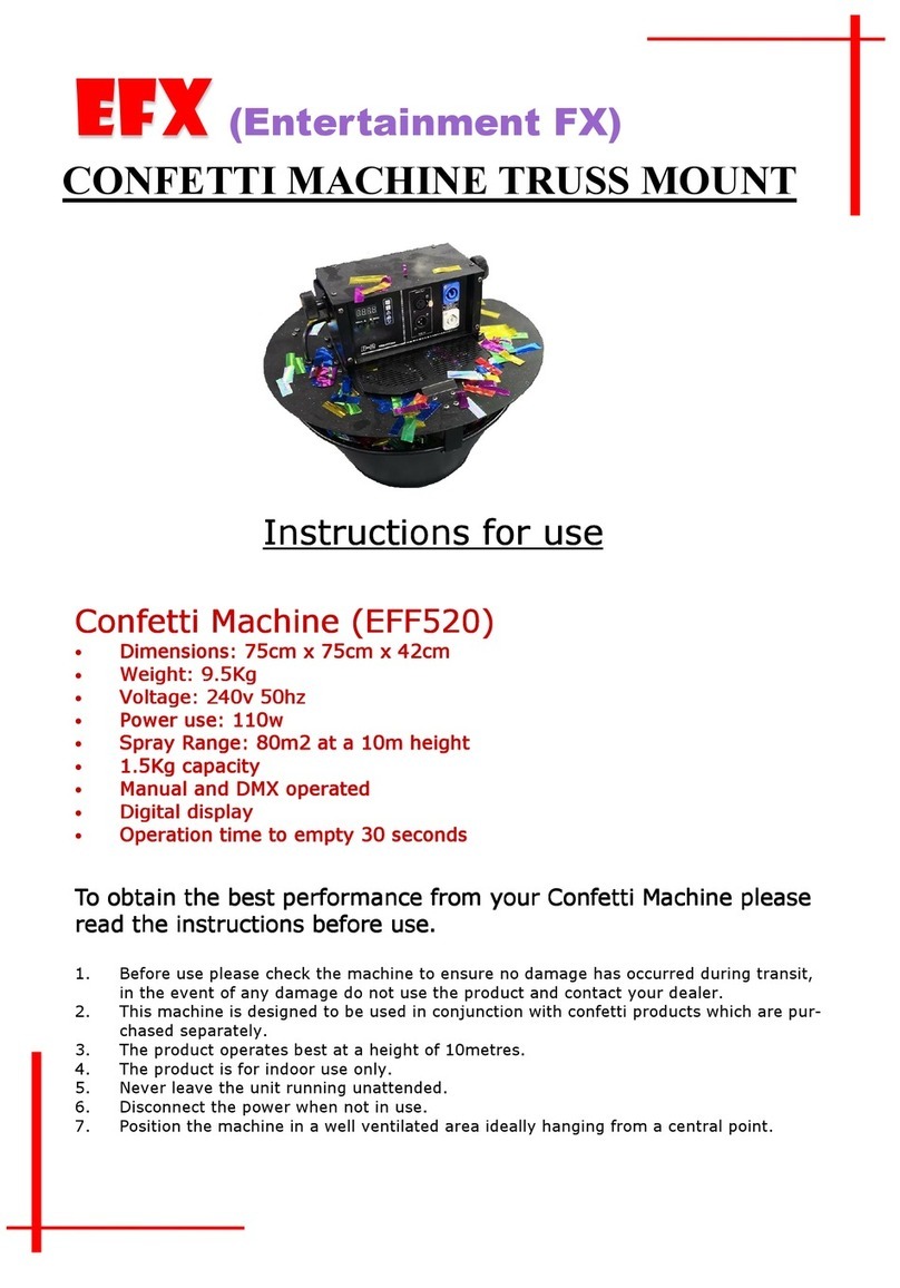 EFX EFF520 User manual