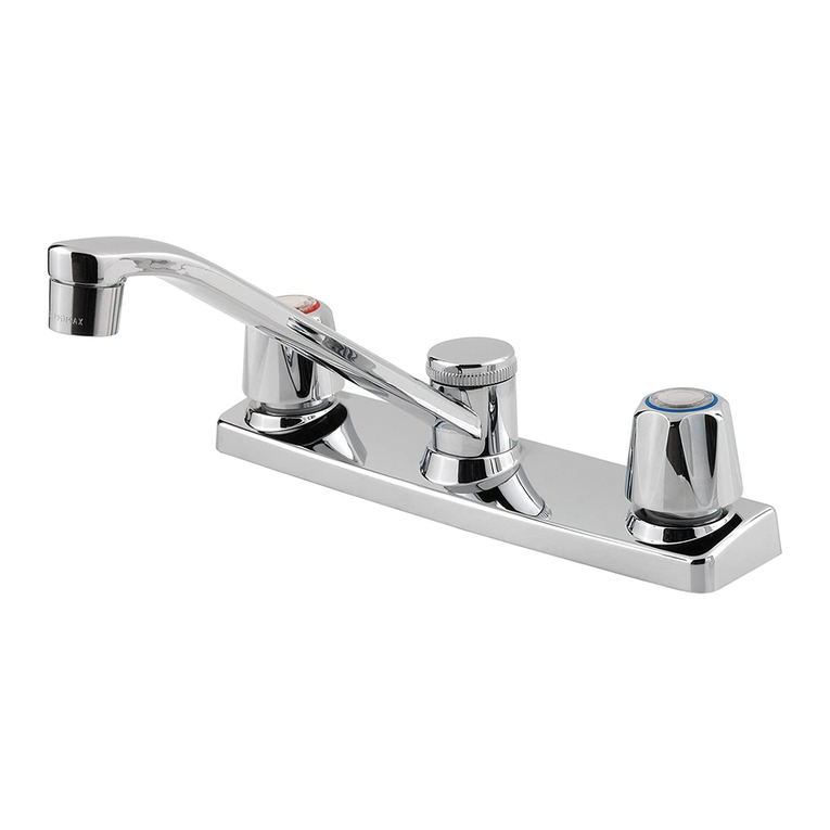 Price Pfister Pfirst Series manual