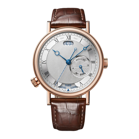 Breguet CLASSIQUE HORA MUNDI 5727 Instructions for use