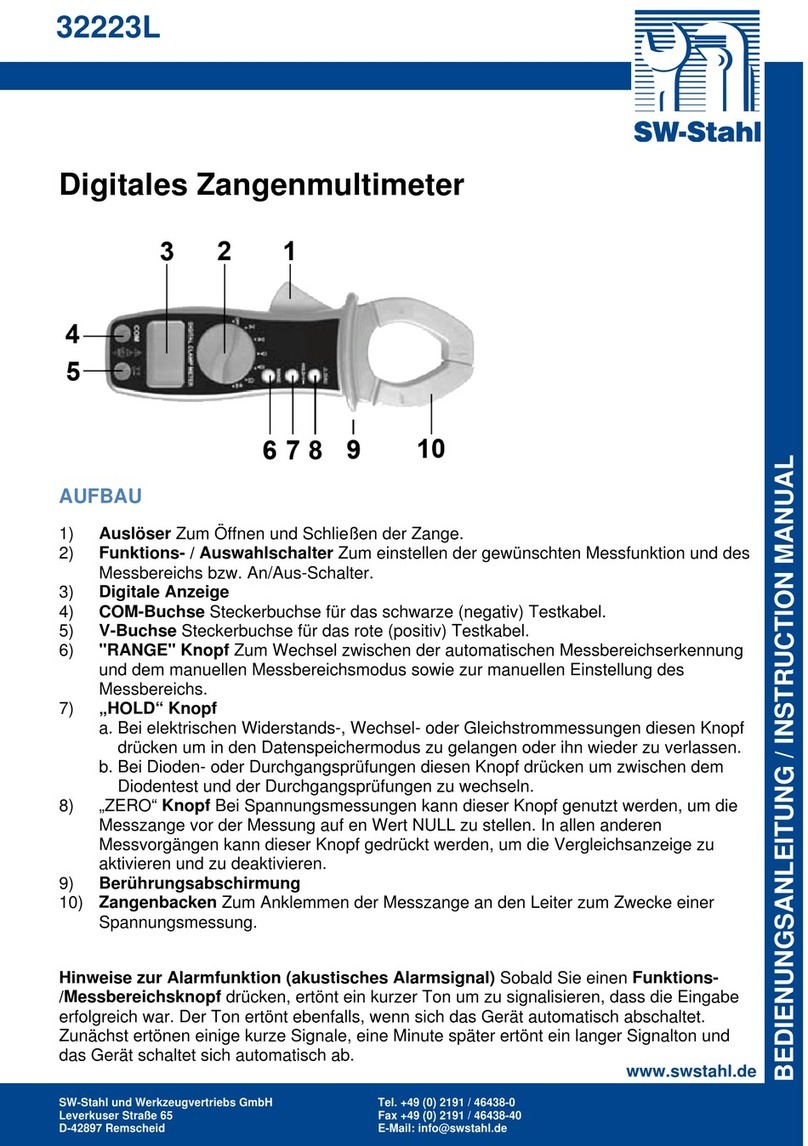 SW-Stahl 32223L instruction manual