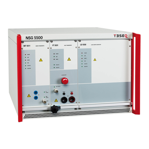 Teseq NSG 5500 Hardware guide