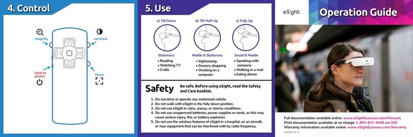 eSight eSight Operation guide