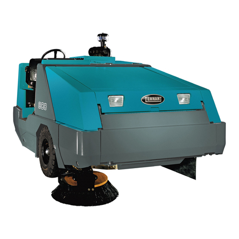 Tennant 800 Instruction bulletin