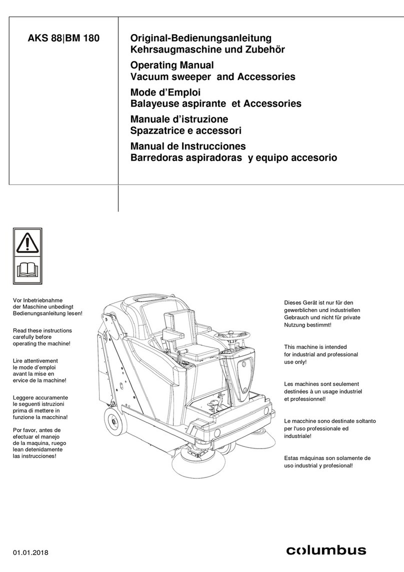 Columbus AKS 88|BM 180 User manual