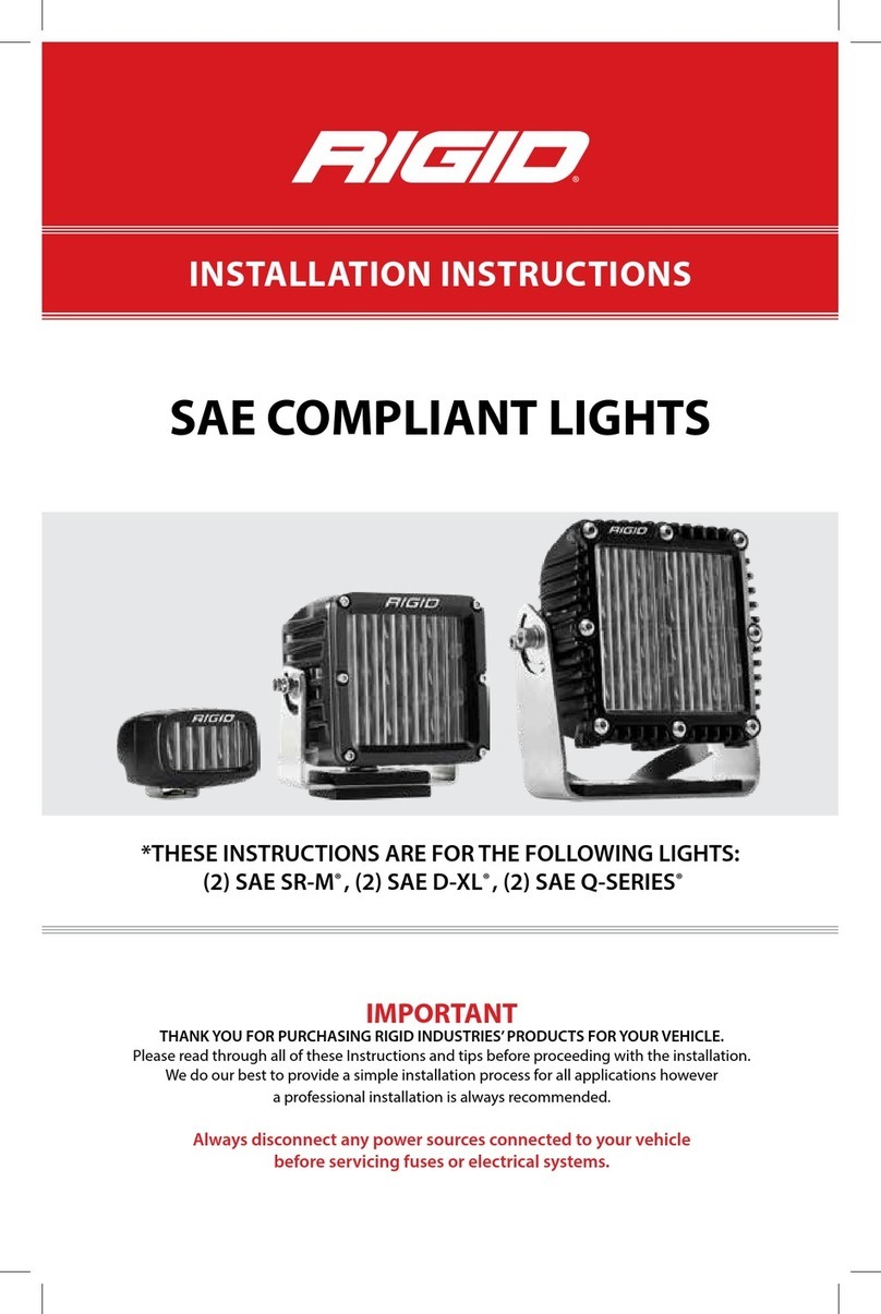 RIDGID SAE SR-M Series installation instructions