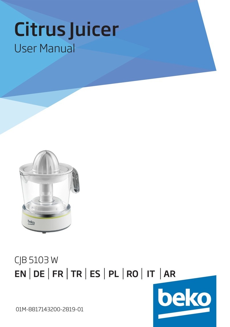 Beko CJB 5103 W user manual