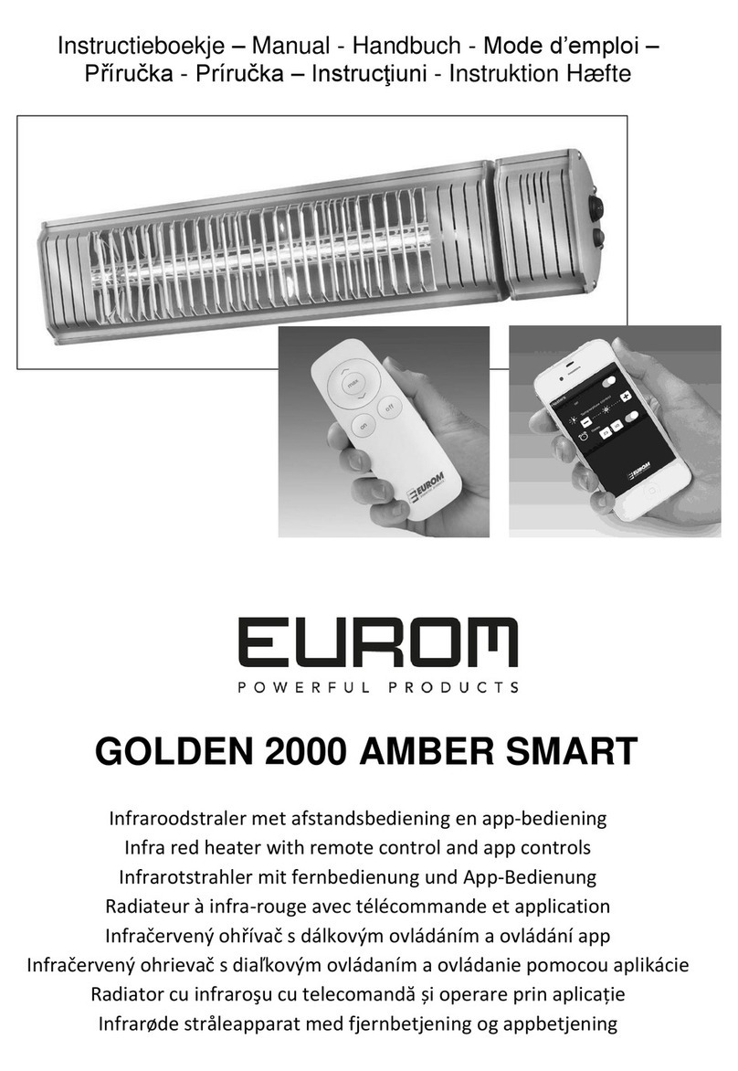 EUROM GOLDEN 2000 AMBER SMART manual