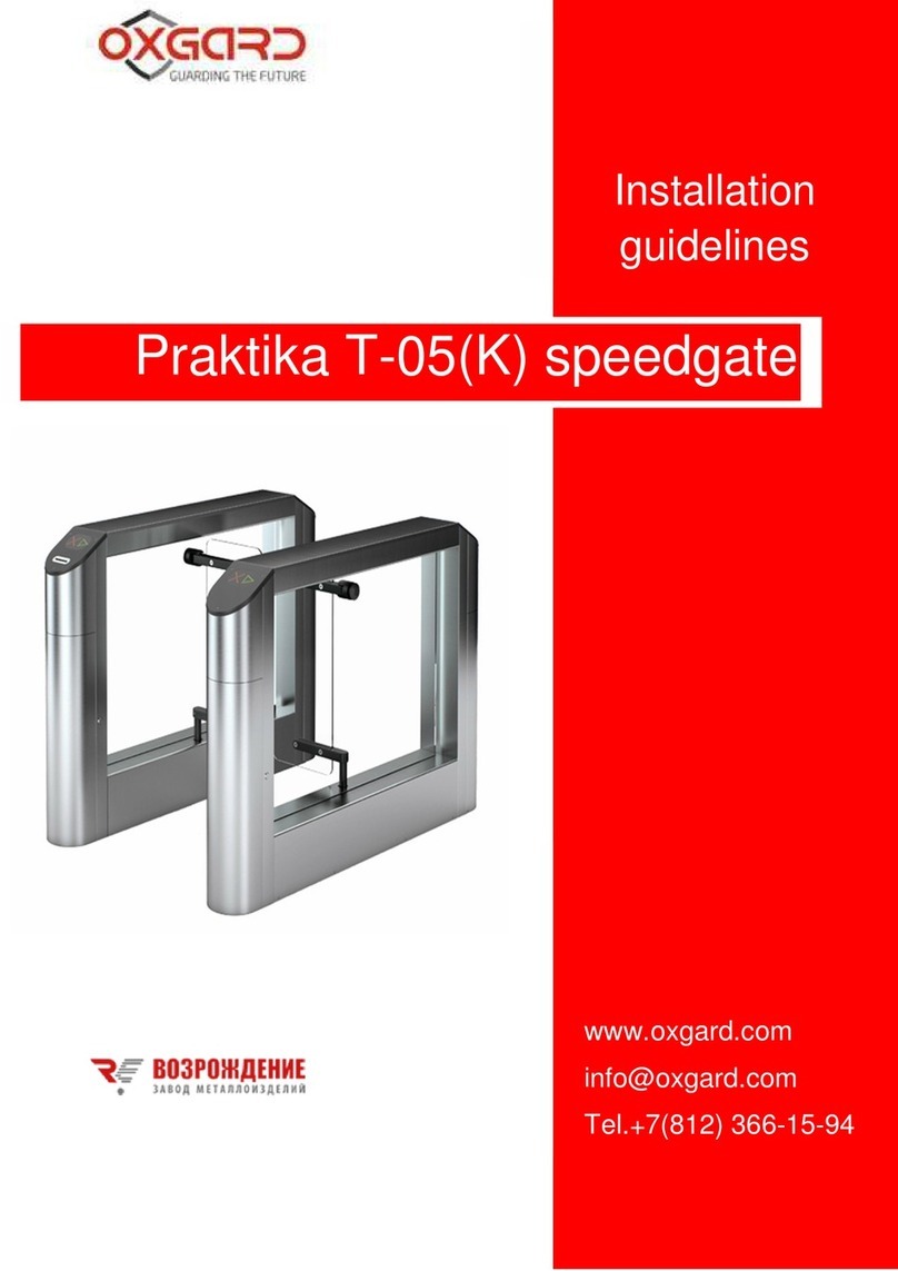 Oxgard Praktika T-05 Installation guidelines