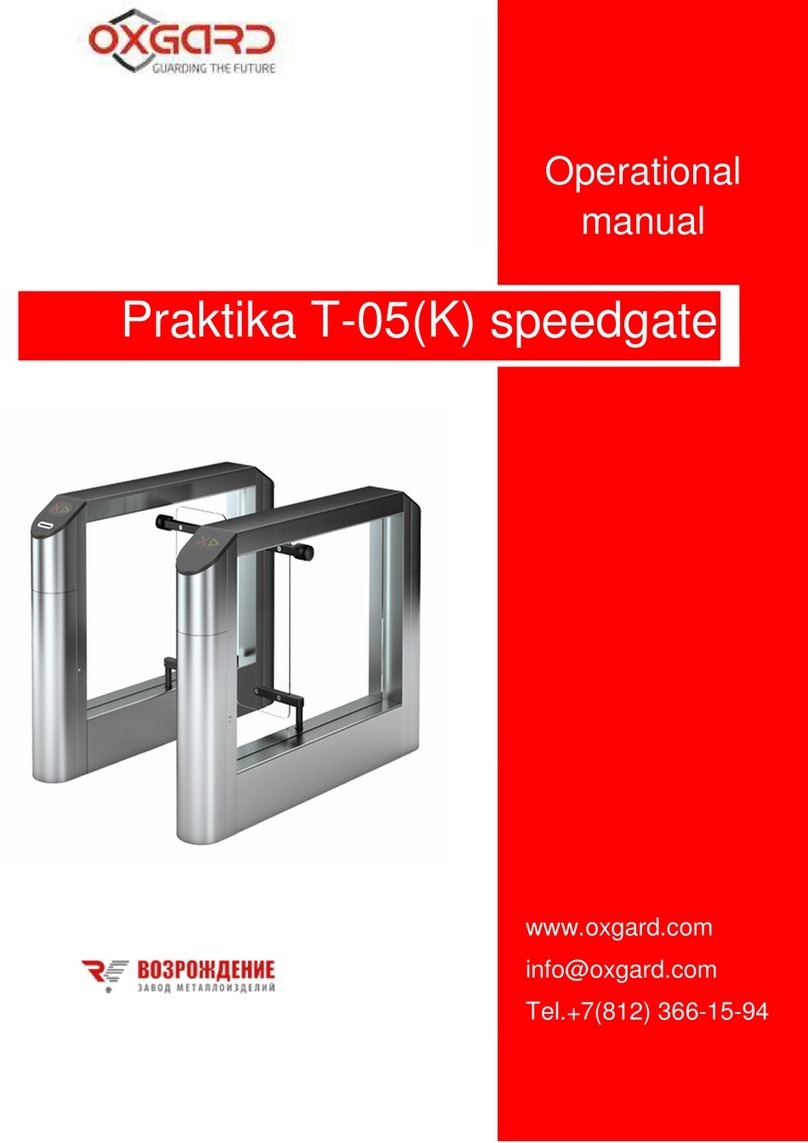 Oxgard Praktika T-05 Operational manual