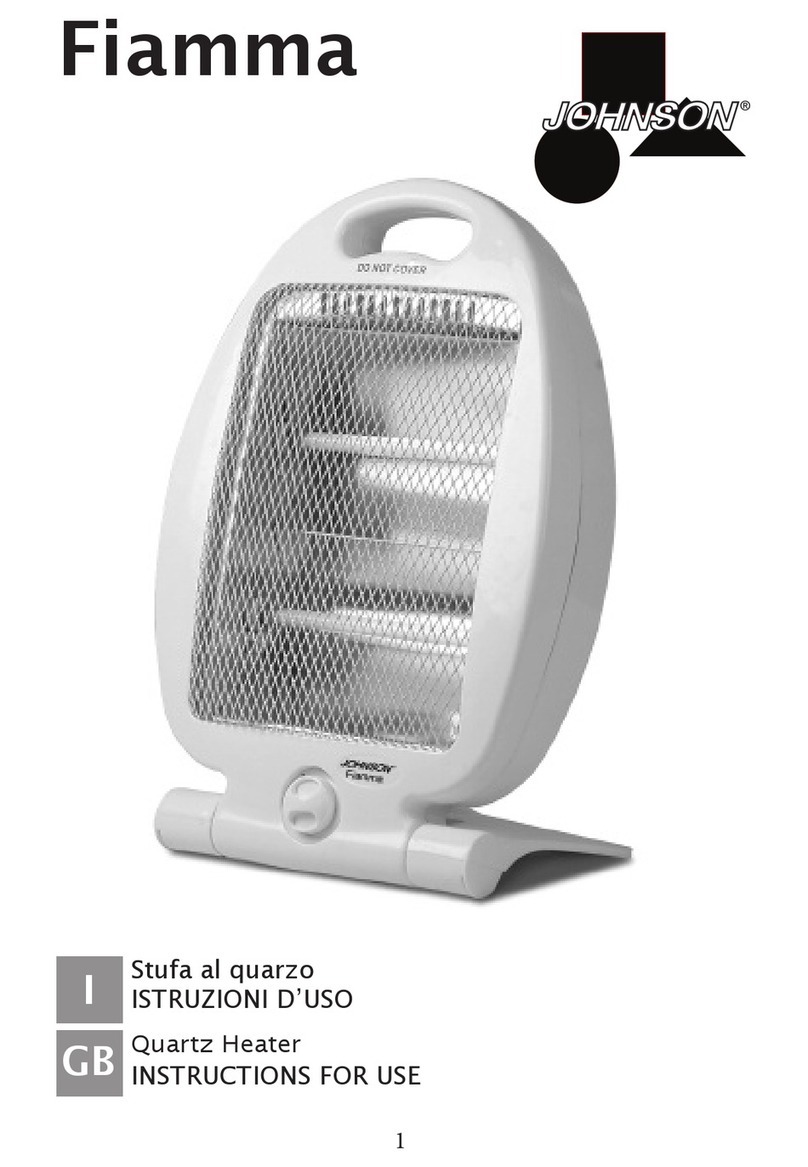 Johnson Fiamma Instructions for use