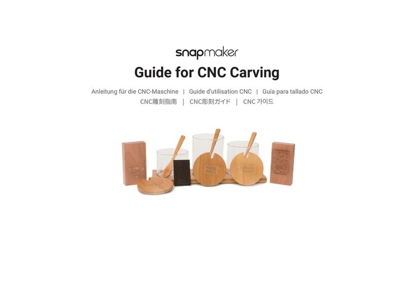 Snapmaker CNC Carving User manual