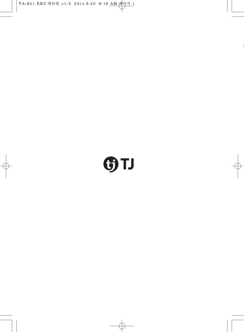TJ TA-E41 manual