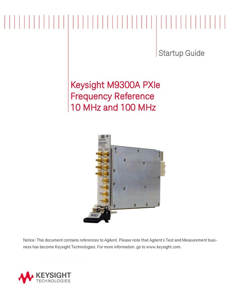 Keysight Technologies M9300A User guide