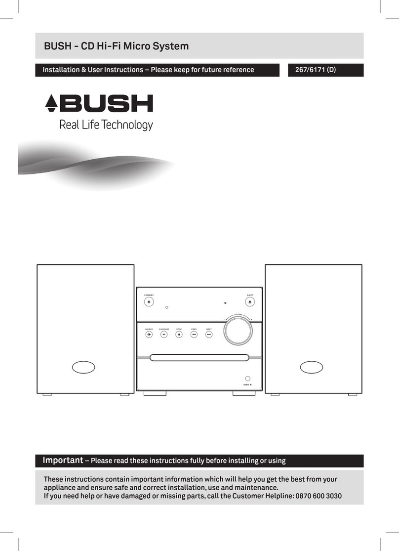 Bush 267/6171 (D) Assembly Instructions Bush 267/6171 (D) Assembly Instructions