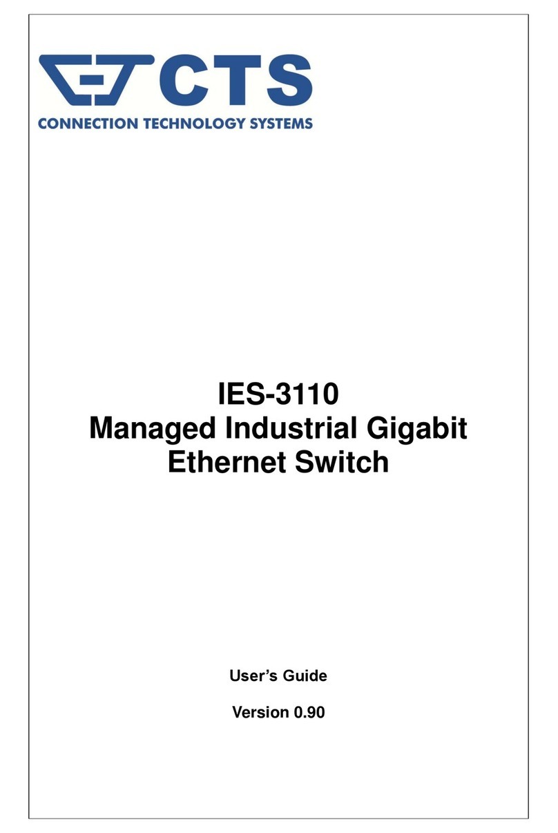 Connection Technology Systems IES-3110 User manual