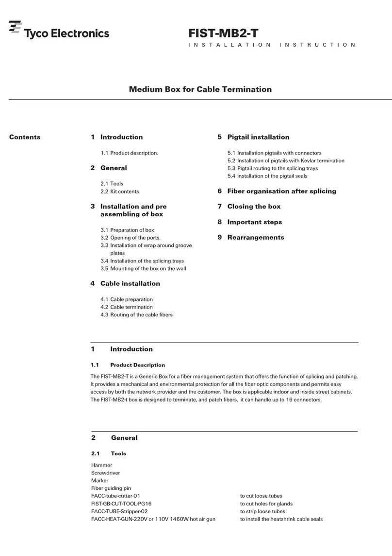 Tyco Electronics FIST-MB2-T User manual