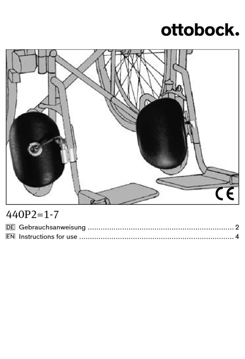 Otto Bock 440P2-1-7 User manual