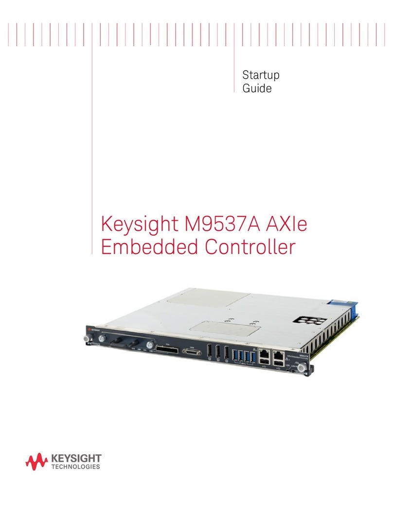 Keysight Technologies M9537A User guide