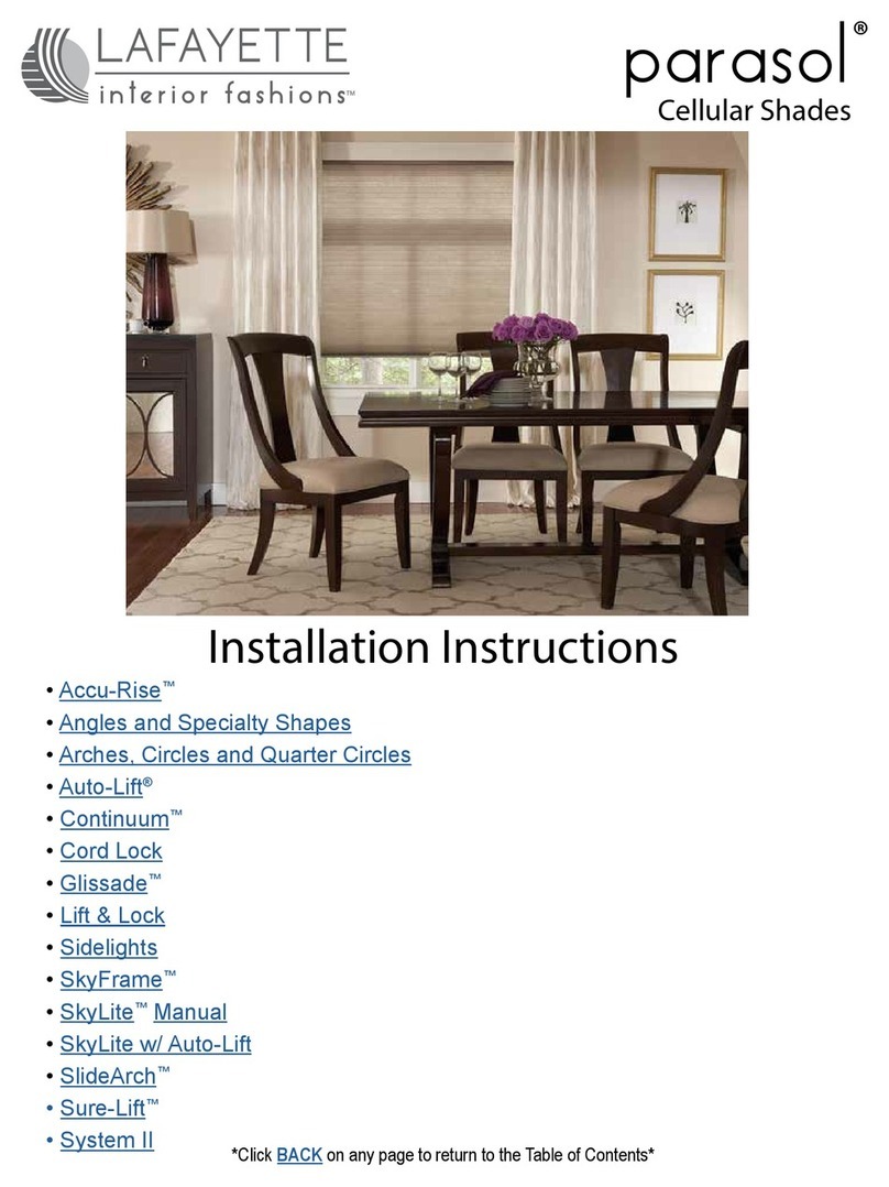 Lafayette Parasol Accu-Rise User manual Lafayette Parasol Accu-Rise User manual