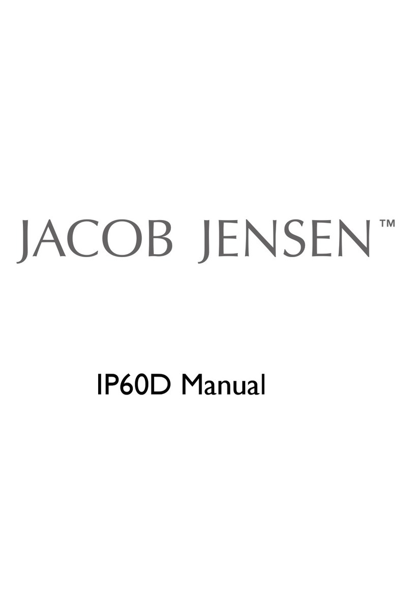 Jacob Jensen IP60D manual