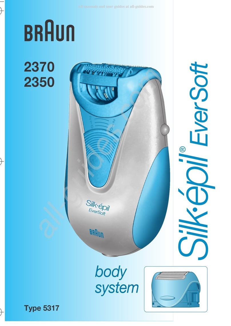 Braun Silk epil EverSoft 2350 manual