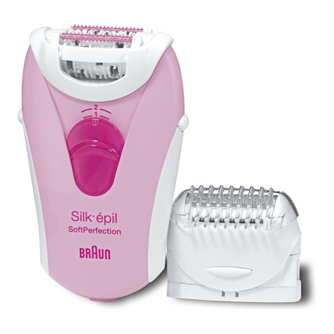 Braun Silk'Epil SoftProtection 3470 Product information sheet