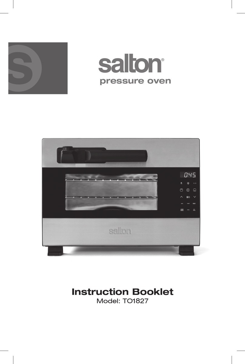 Salton TO1827 Instruction booklet Salton TO1827 Instruction booklet