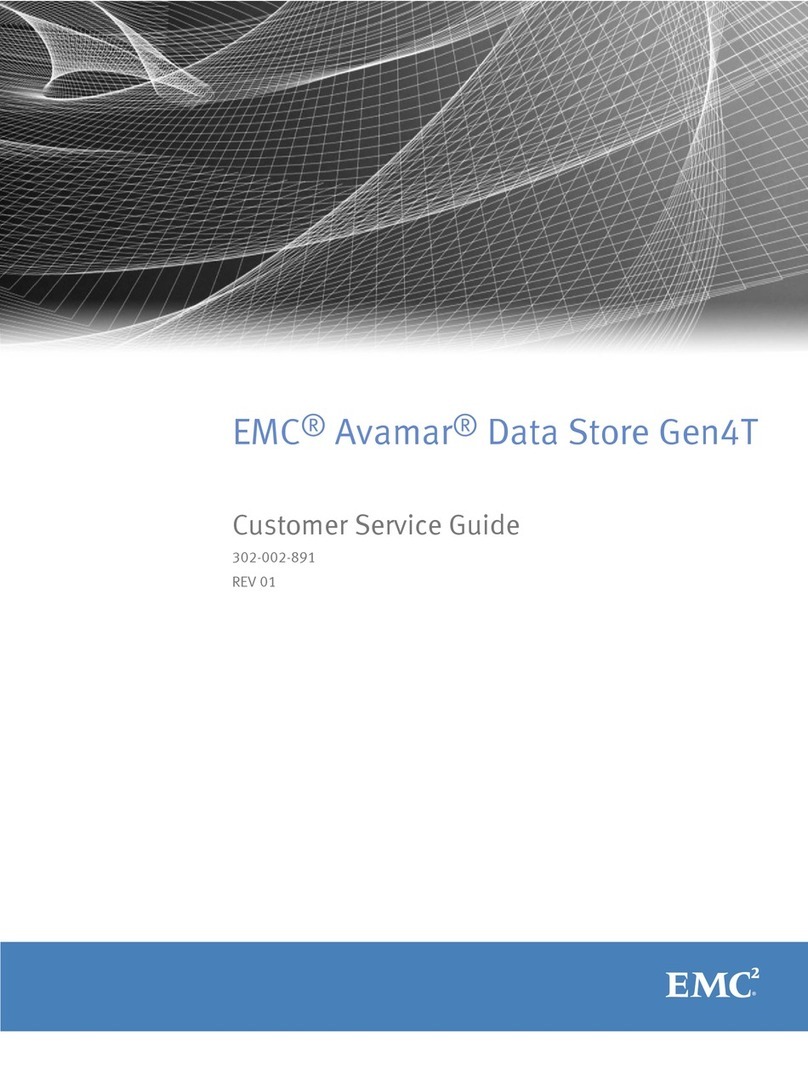 EMC Avamar Data Store Gen4T User manual EMC Avamar Data Store Gen4T User manual