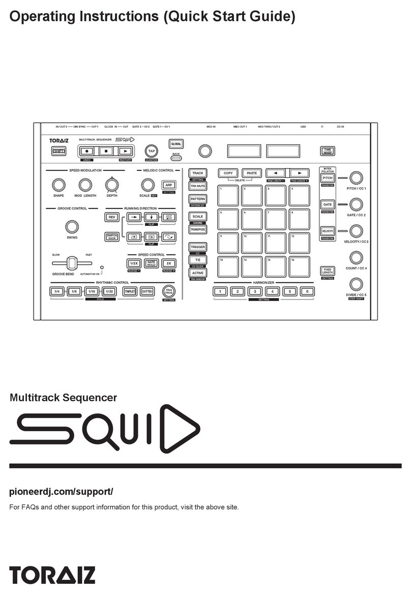 PIONEER DJ Toraiz Squid User manual