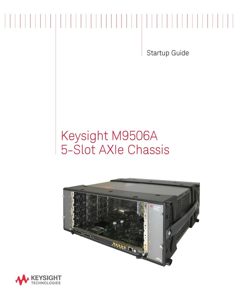 Keysight Technologies M9506A User guide