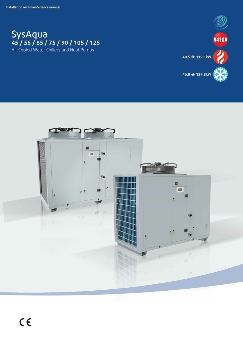 System air SysAqua Series Installation and maintenance manual